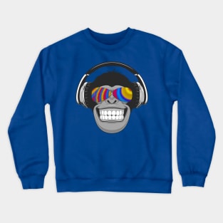 Monkey DJ Crewneck Sweatshirt